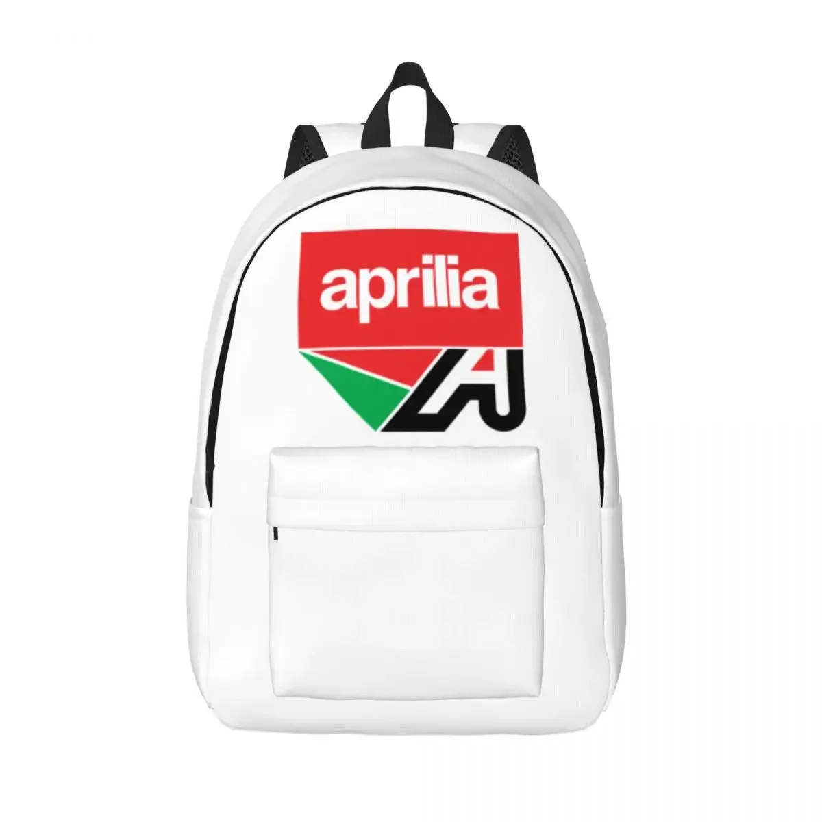 Aprilia Racing Motorcycle Racing Classical Backpack Sports Student Hiking Daypack for Men Women Laptop Computer Canvas Bags