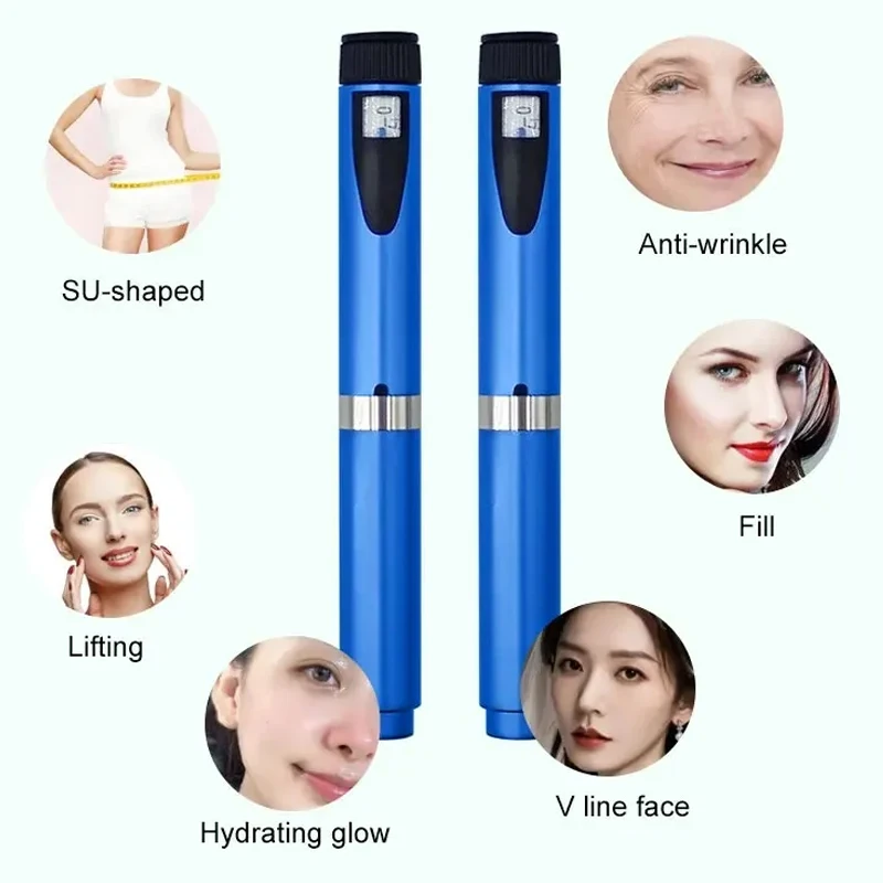 Reusable Magic Pen Peptide V2 Injector Multicolor Beauty Dosing Pen Professional Wrinkle Removal Beauty Injection Tool