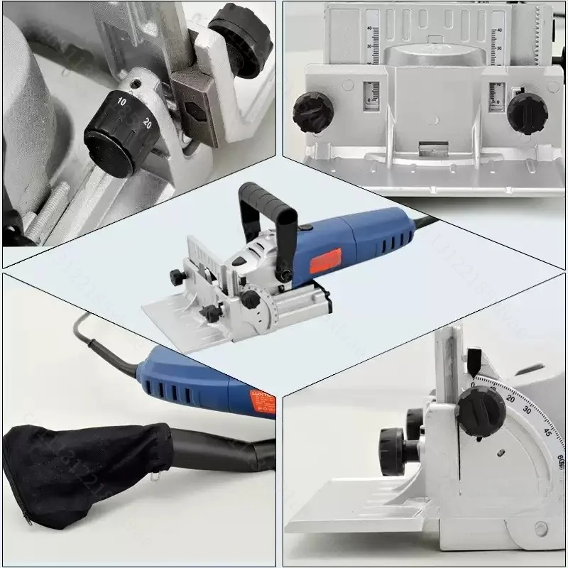 For 900W Woodworking Biscuit Joiner BB Slotting Machine, Electric Wood Board Joining Power Tool for Carpentry Processing