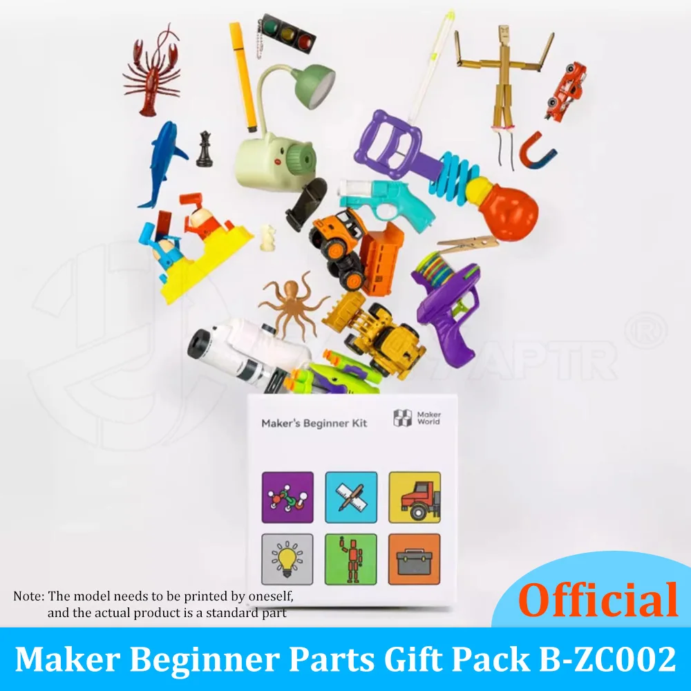 

For Bambu Lab Novice Parts Gift Pack B-ZC002 DIY Creative Model Suite 3D printer