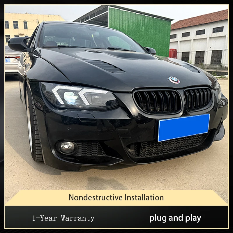 

Powerful 2006-2012 Headlight for Cars BMW E92 318 320 325 330 335 M3 Front Lamp Projector Lens DRL LED Turn Signal Car Accessory