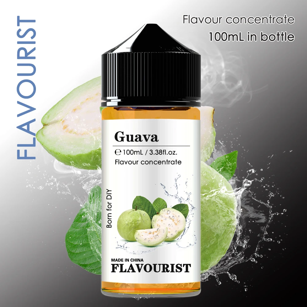 FLAVOURIST Guava Fruit Flavor Aroma Water Solubility Flavour Concentrate Psidium Guajave Scent BEST Flavored Taste Essence oil