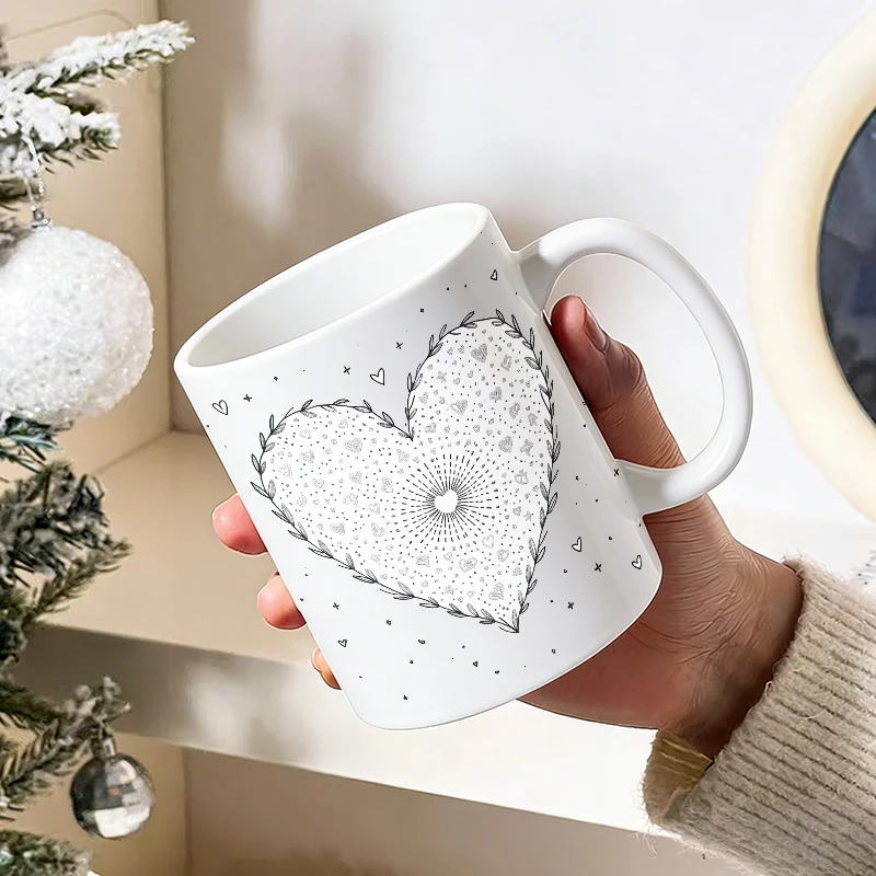 Heartfelt Keys A Dazzling Array of Love and Light Mother's Day printed Mug