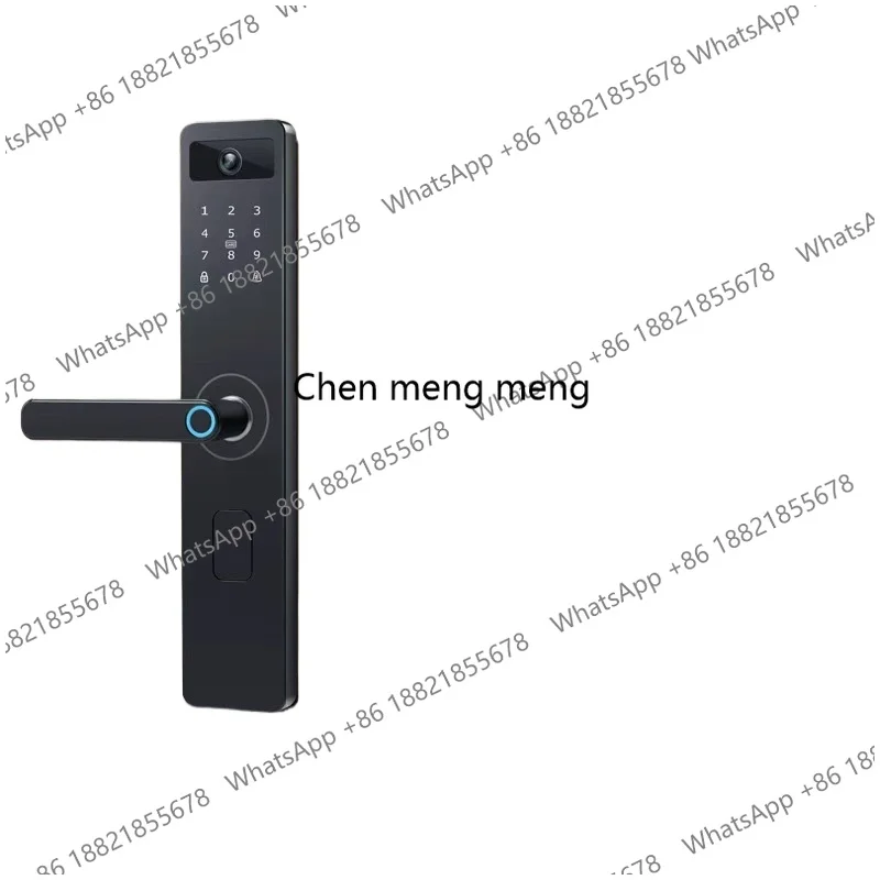 

Semi-automatic smart door lock password anti-theft door electronic household door lock universal