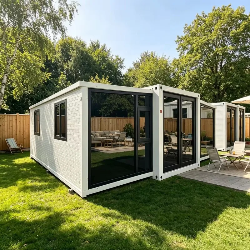 20Ft Expandable Prefab Container House Casa Modular 1 Bedroom Hurricane Proof Sandwich Panel Modular Home For Hotel Resort