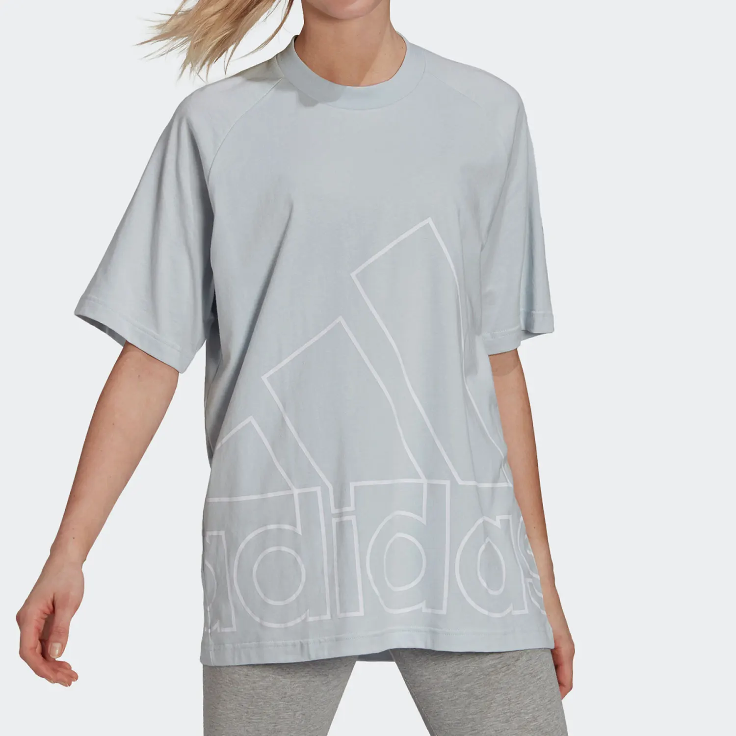 

Мужская повседневная удобная спортивная футболка Adidas Originals New Season с круглым вырезом GU4293