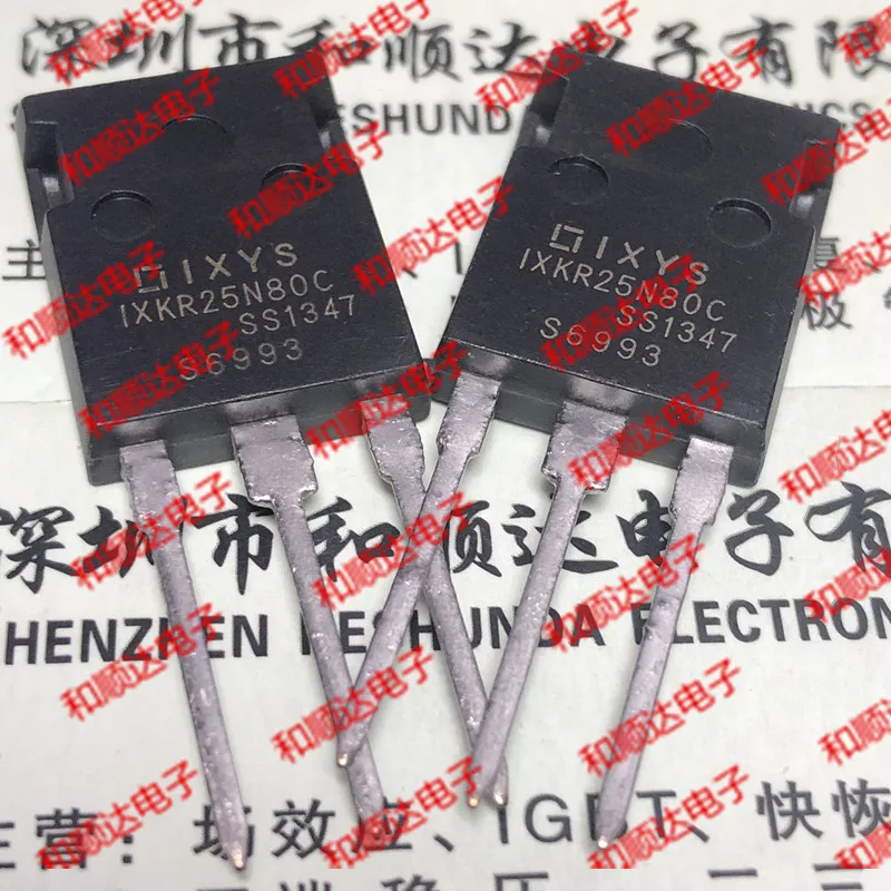 IXKR25N80C العلامة التجارية الجديدة TO-247 800V 25A الكاميرا المادية يمكنها التصوير مباشرة بسعة 100% #2