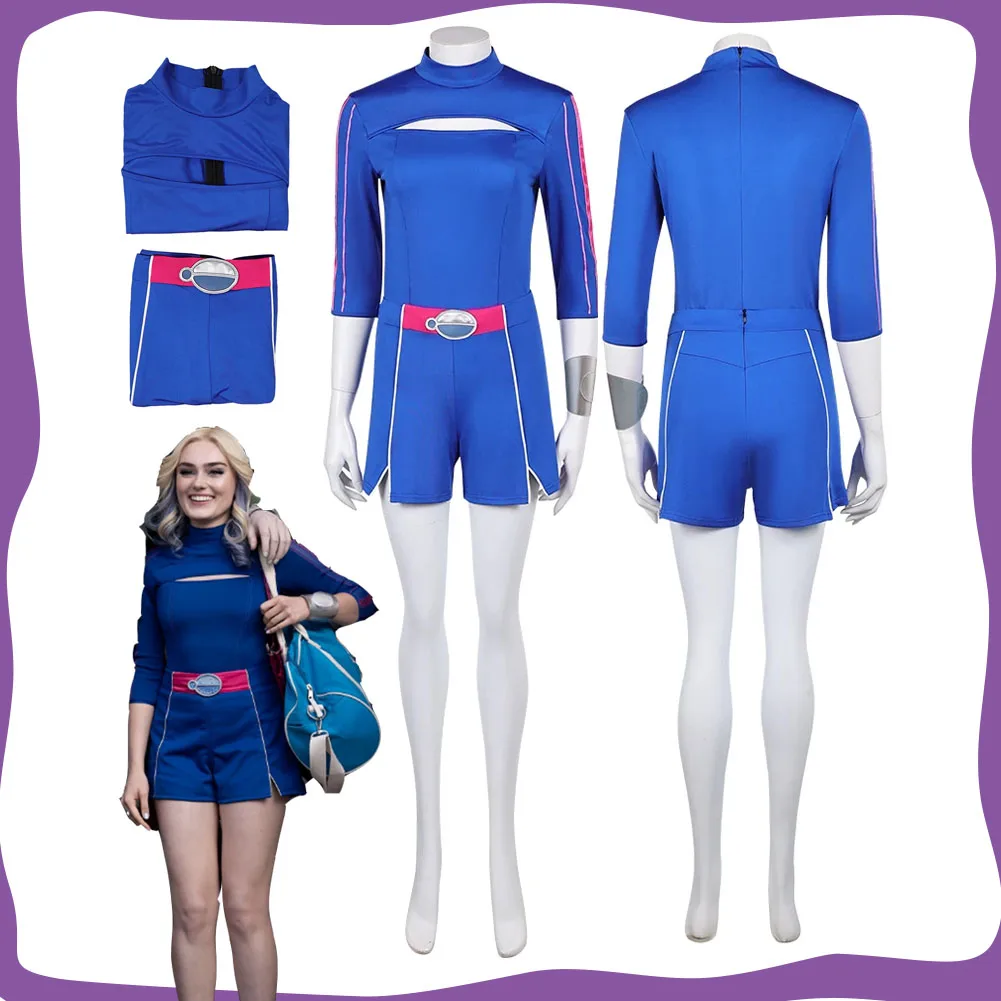 

Zombies 4: Dawn of the Vampires Addison Cosplay Roleplay Costume for Adult Women Girls Top Pants Halloween Carnival Party Suit