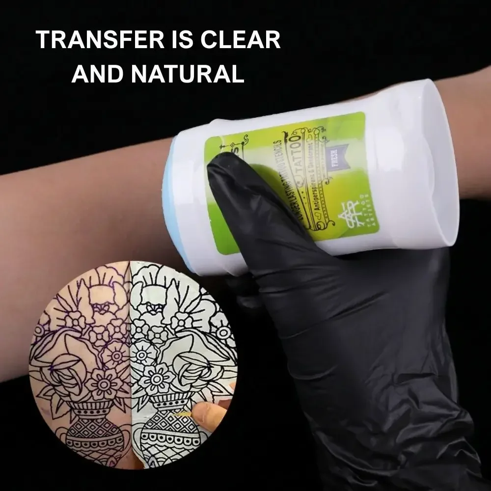 Tattoo Transfer Paste Tattoo Stencil Skin Transfer Cream Speed Stick Transfer Gel for Tattoo Tranfer Paper Machine Tattoo Supply view 2