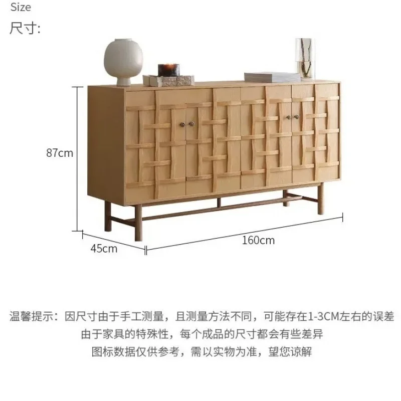 b7- dining side tea cabinet, surprising quiet wind retro locker, integrated locker against the wall
