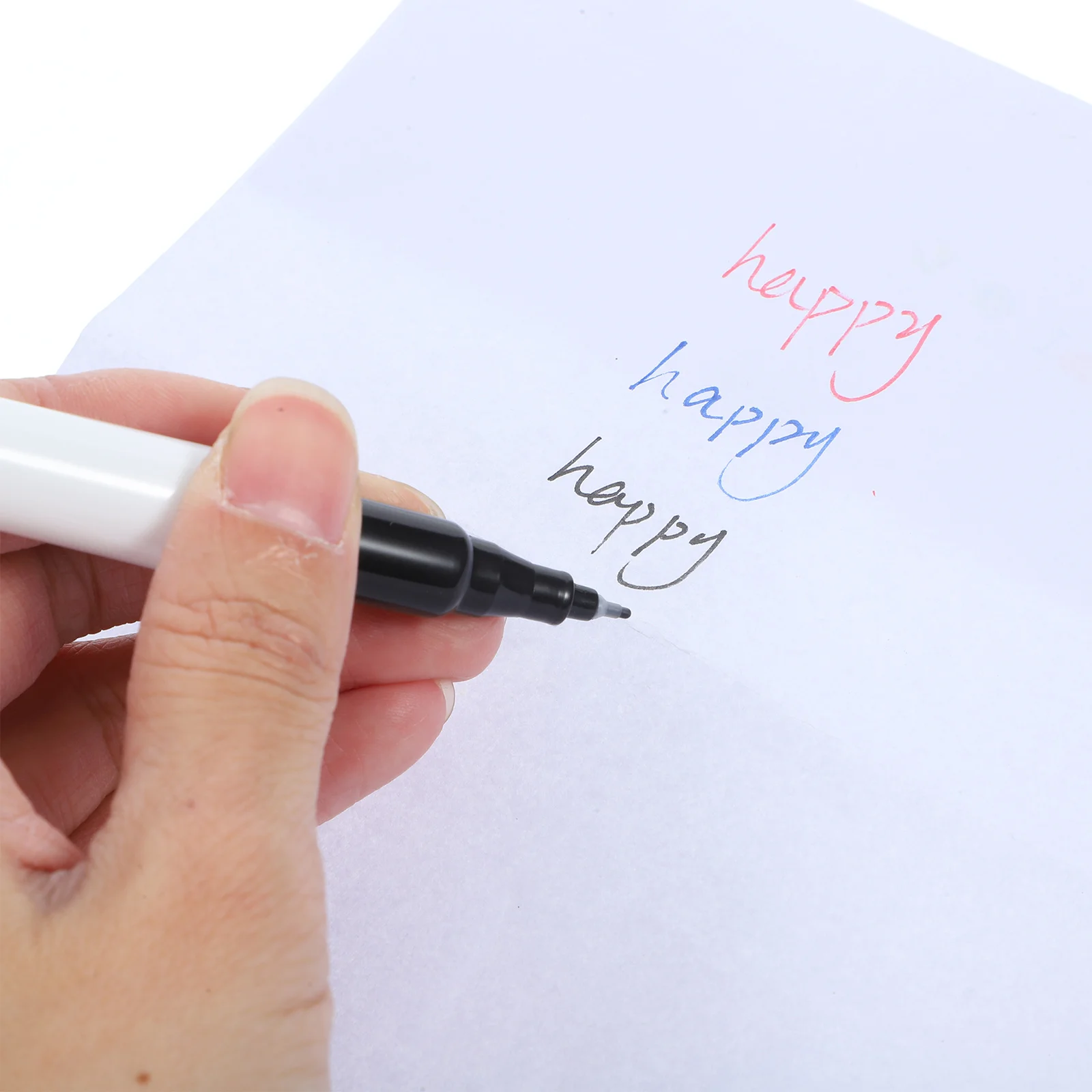 

6Pcs Professional Whiteboard Markers Erasable Reusable Unique Design for Office School and Home Use Marker Pens Whiteboard