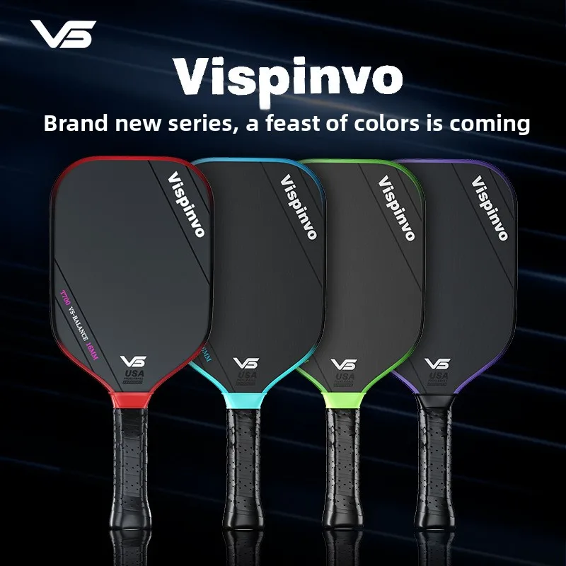 

Vispinvo Carbon Fiber Pick Racquet Board Dongli T700 Carbon Fiber 16mm Athletic Match Fabric Gradient