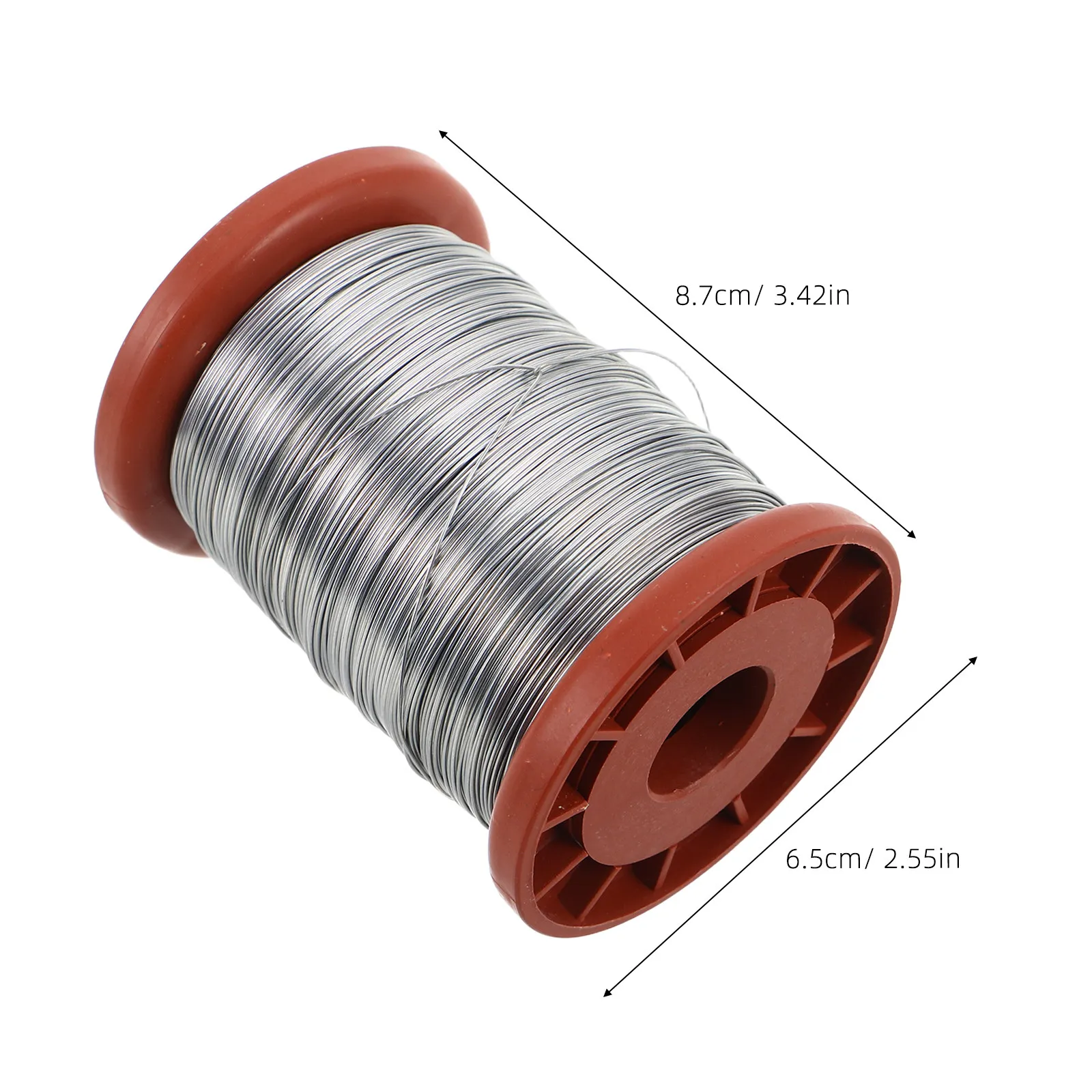Stainless Steel Hive Frame Wire 0.55mm Bee Hive Support Wire for Stable Foundation Mounting Beekeeping Tool