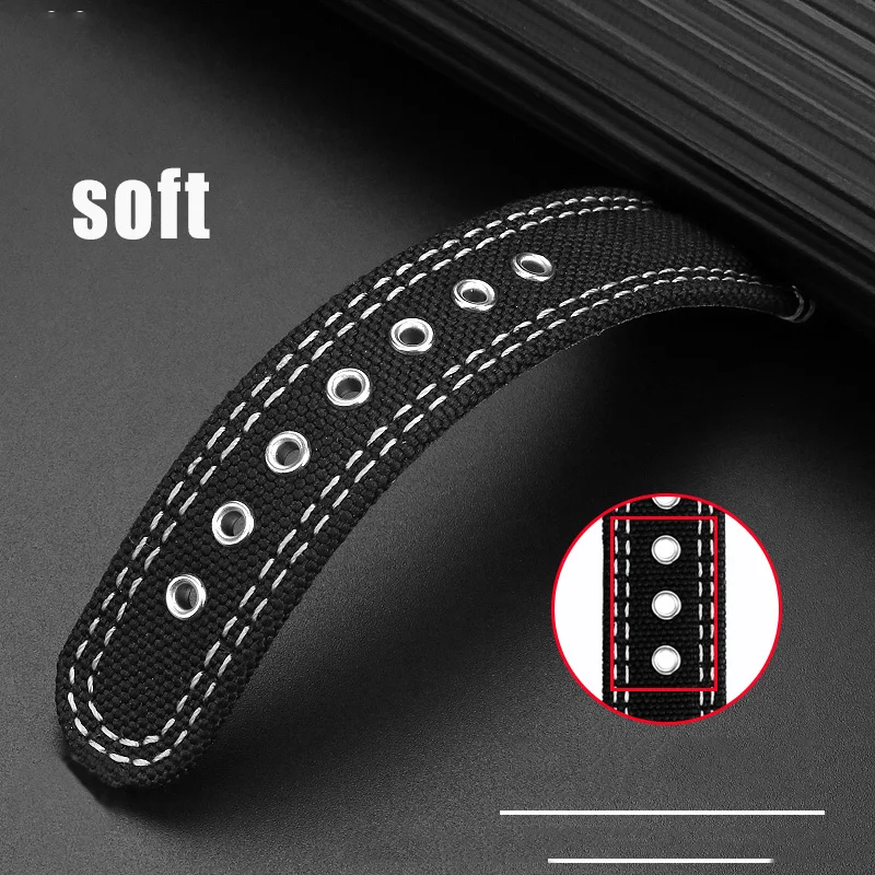 Нейлоновый холщовый ремешок для часов Citizen City светильник Energy Sao Orange BM8475 BM8478 series, водонепроницаемые аксессуары для часов, мужские 20 мм 22 мм