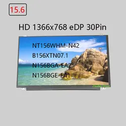 For HD 1366x768 Laptop lcd Screen Display 15.6 Inch B156XTN07.1 B156XTN03.1 B156XTN04.0 30Pin