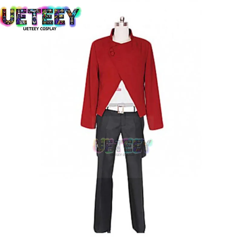 

UETEEY Uta No Prince Syo Kurusu Black Red Polyester Cosplay Costume Anime Clothes