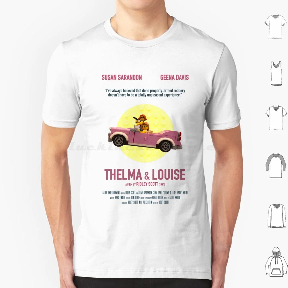 Thelma And Louise By Ridley 1991 Alternative Classic Cult Movie Poster Art T Shirt 6xl Cotton Cool Tee Cinemadnesshirt Movies