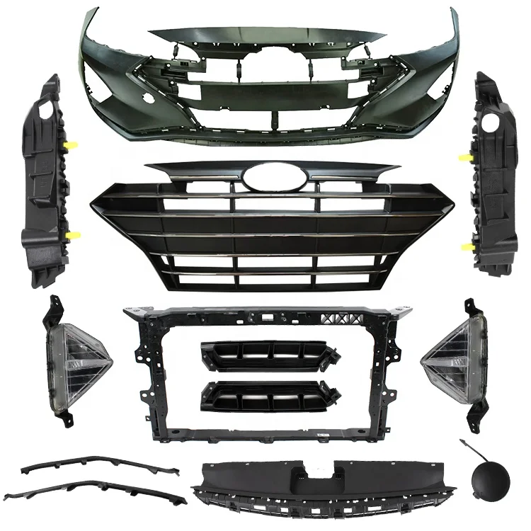 

high quality auto accesorios body kit 86511-F2AA0 upgrade car front bumper set for Elantra 2020 bumpers