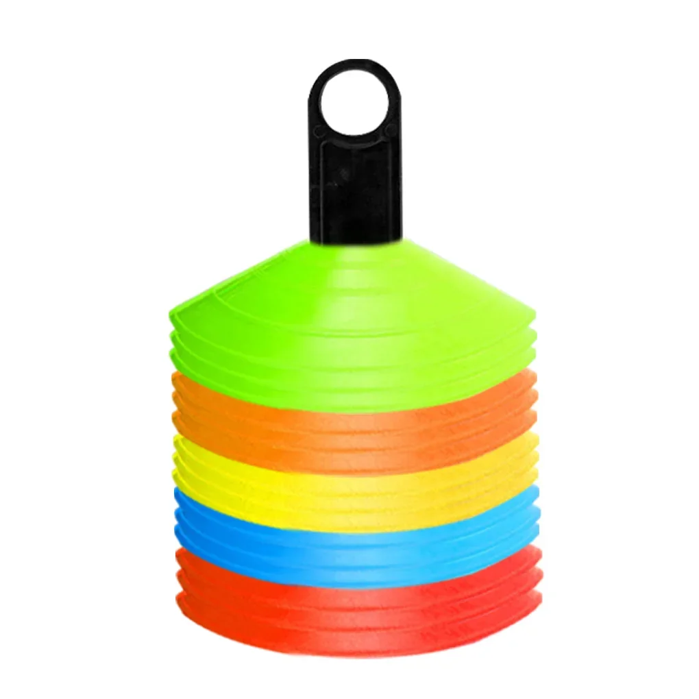 15 Pcs/set 19cm Football Training Sports Saucer Cones Marker Discs Soccer Entertainment Football Sports Accessories