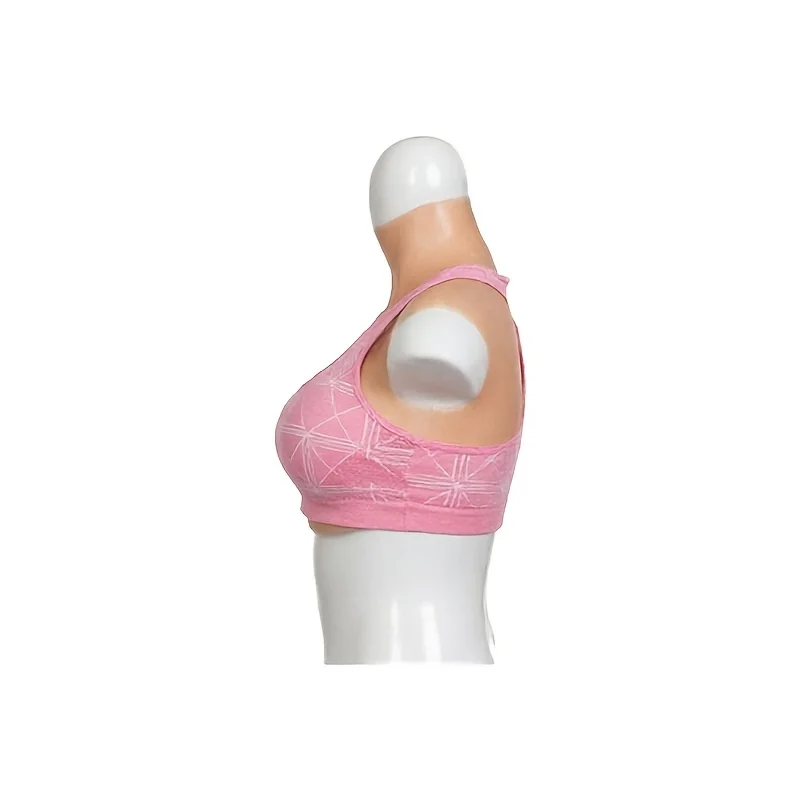 Silicone Breast Forms Fake Boobs Artifical Huge Chest CDEG Cup for Crossdresser Transvestite Sissy Drag Queen