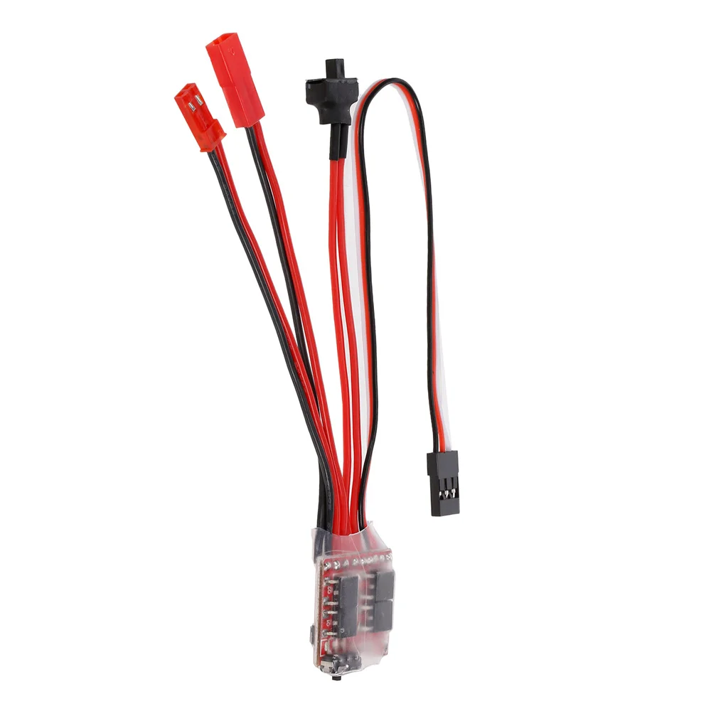 30A ESC 4-8V Brushed Electric Speed Controller ESC Brush Motor Speed Controller For WPL C14 C24 MN D90 MN99S RC Car