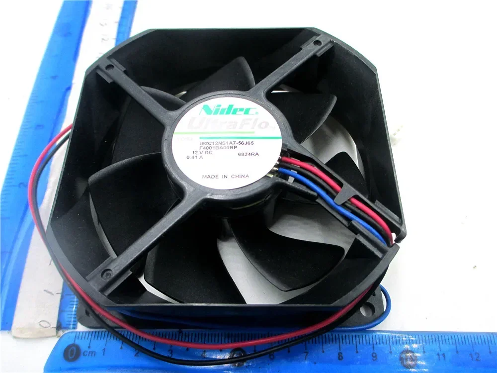 

Вентилятор для Nidec UltraFlo T92C12MGA7-57 I92C12NS1A7-56J65 F4001BA00BP 6824RA 9232 92x92x32 мм Panasonic PT-AT5000 PT-AT6000