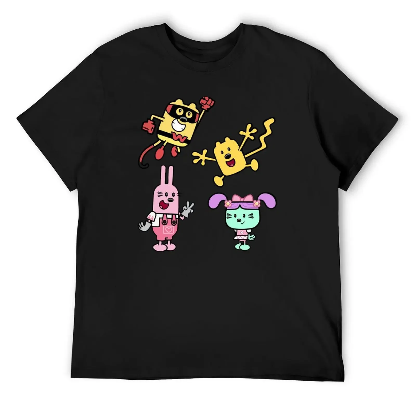 Wow Wow Wubbzy Daizy Widget pack Chilhood T-Shirt Short sleeve tee blacks oversized graphic tee compression shirt men