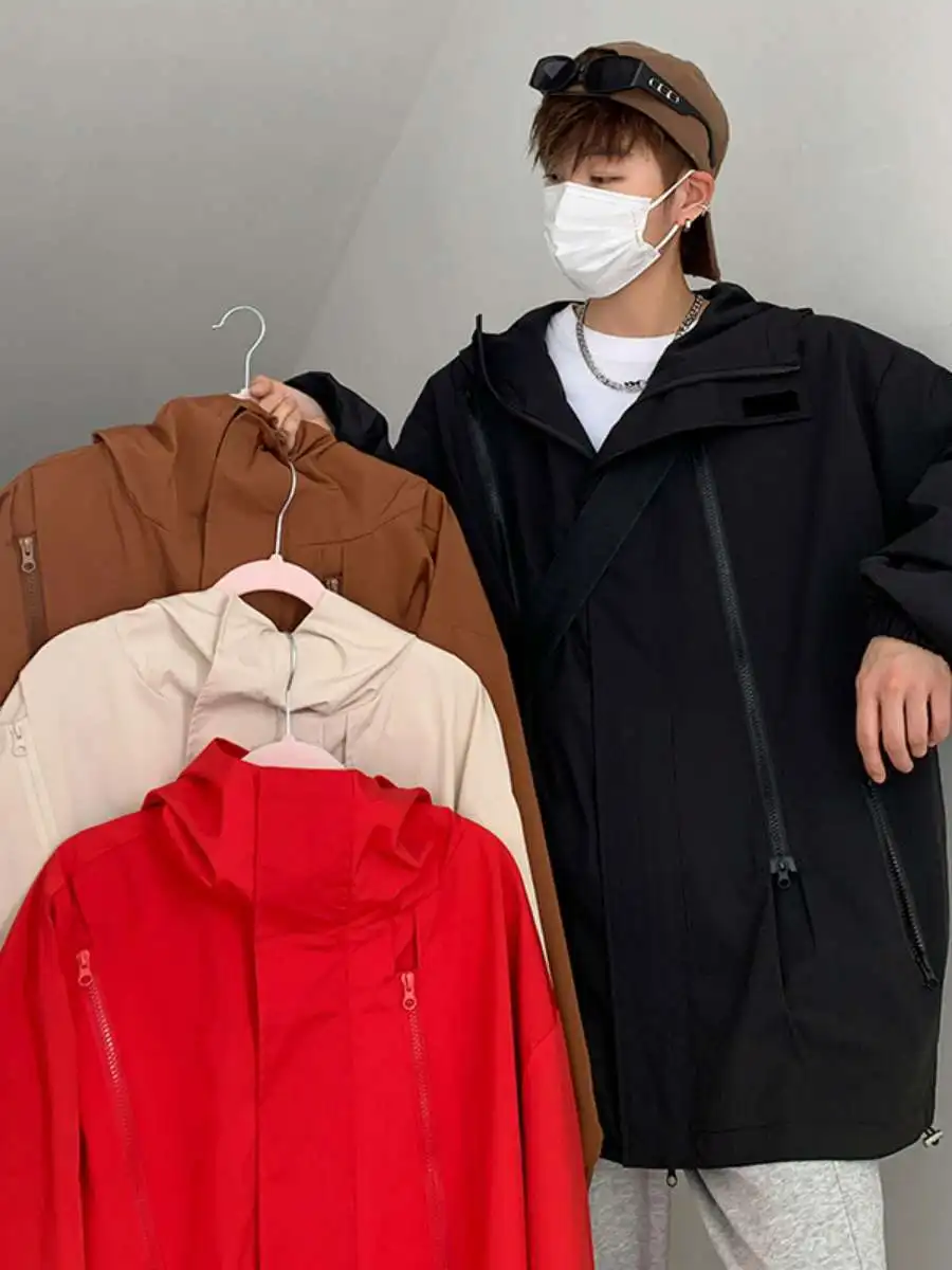 

Водонепроницаемая мужская одежда Jaet American Sle, уличная спецодежда, Новое весеннее поступление, ветрозащитная повседневная модная брендовая свободная посадка ort Sve