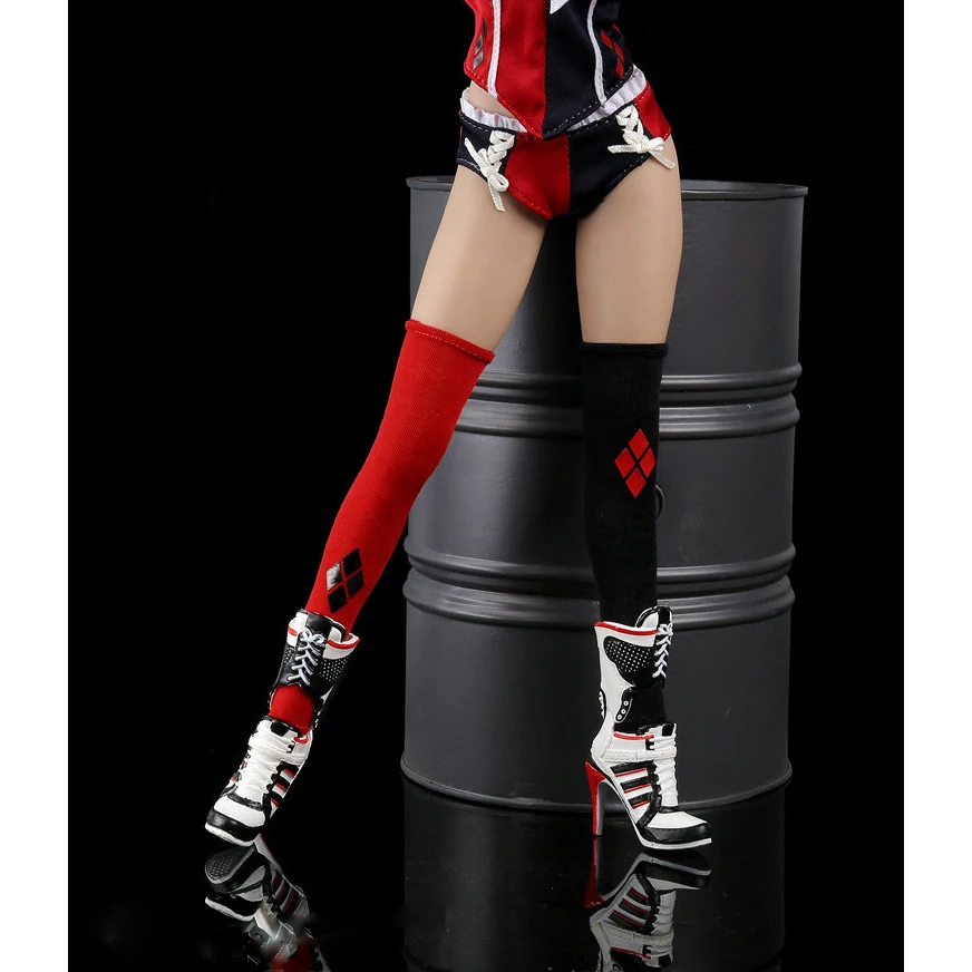 Cosplay Boots Shoes 1/6 Scale Female Soldier High-heel Middle Long Boots Model For 12 Inches Action Figures Doll Accessories DIY