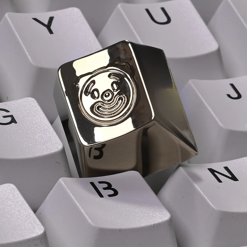 

Keycap 1 шт. мультфильм милый клоун творческая личность Алюминиевый сплав механические клавиатуры колпачки для R4 высота Cherry MX ось