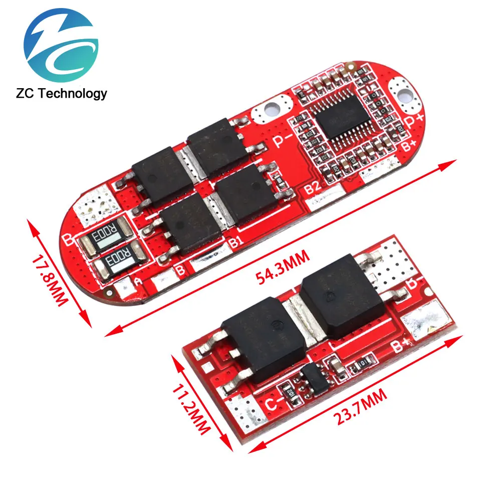 Bms 1s 2s 10a 3s 4s 5s 25a Bms 18650 Li-ion Lipo Lithium Battery Protection Circuit Board Module Pcb Pcm 18650 Lipo Bms Charger