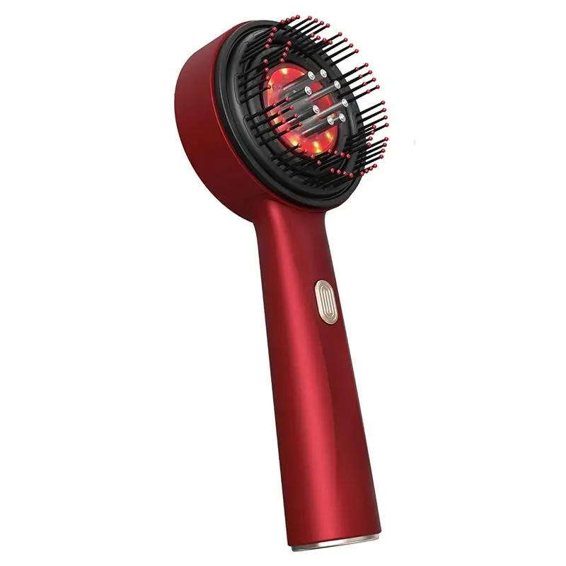 B89B-Electric Hair Oil Applicator Scalp Massage Brush 3 Custom Modes For Relaxation And IPX7 Waterproof Oil Dispenser