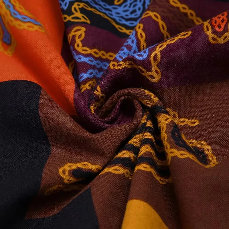 Jubba Thobe For Man Islamic Muslim Clothing Fashion Moroccan Saudi Arabic Dubai Oman Printing Long Plus Size Casual Kaftan