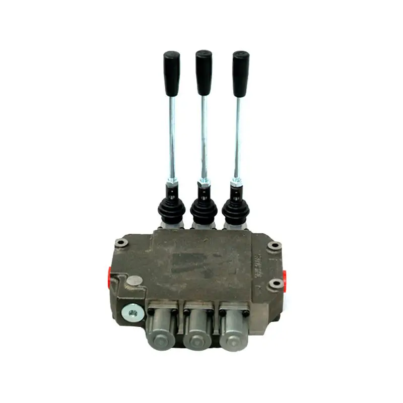 Electro Solenoid Hydraulic Control Manual Valve With Remote Proportional Hydraulic Control Valve With Joystick