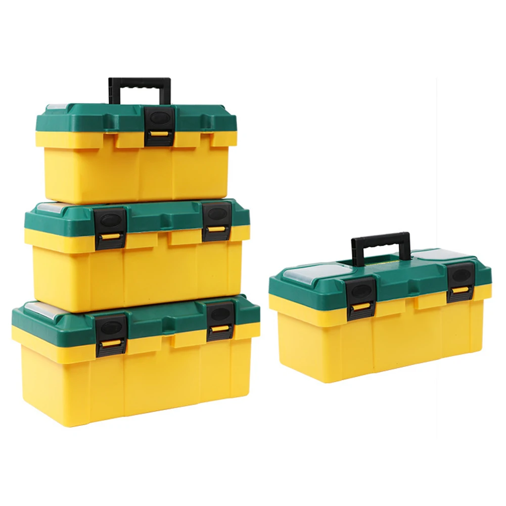 19inch Plastic Organizer Thickened Construction Versatile Design Secure Tool Storage Smooth Finish Workshop Storage