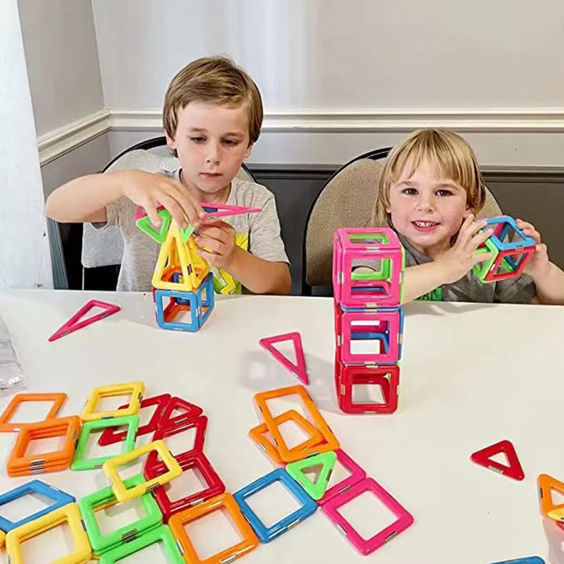 Magnetic Building Blocks for children's Toys,Puzzle Learning,Birthday and Christmas Gifts