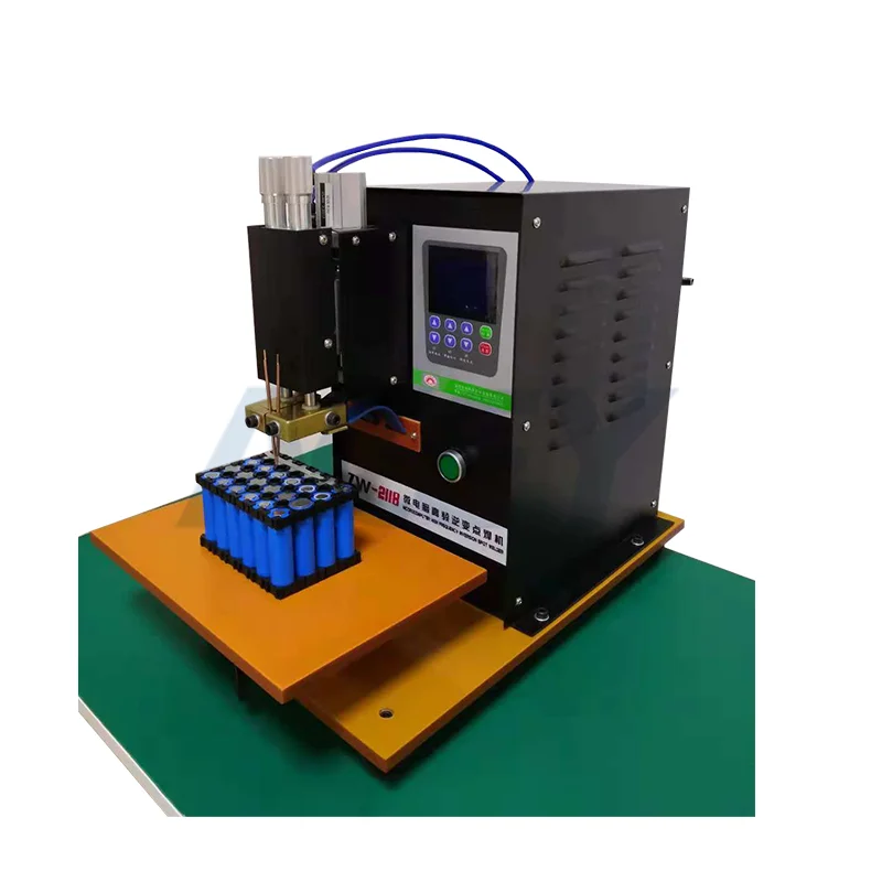 Cylindrical  Packs Pneumatic  Spot Welding Machine for 18650 26650 32650