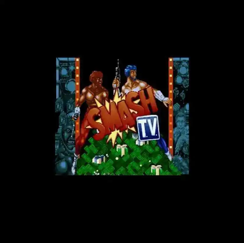 

Custom Super Smash T.V. NTSC 16 Bit Big Gray Game Card For 46Pin USA Game Players