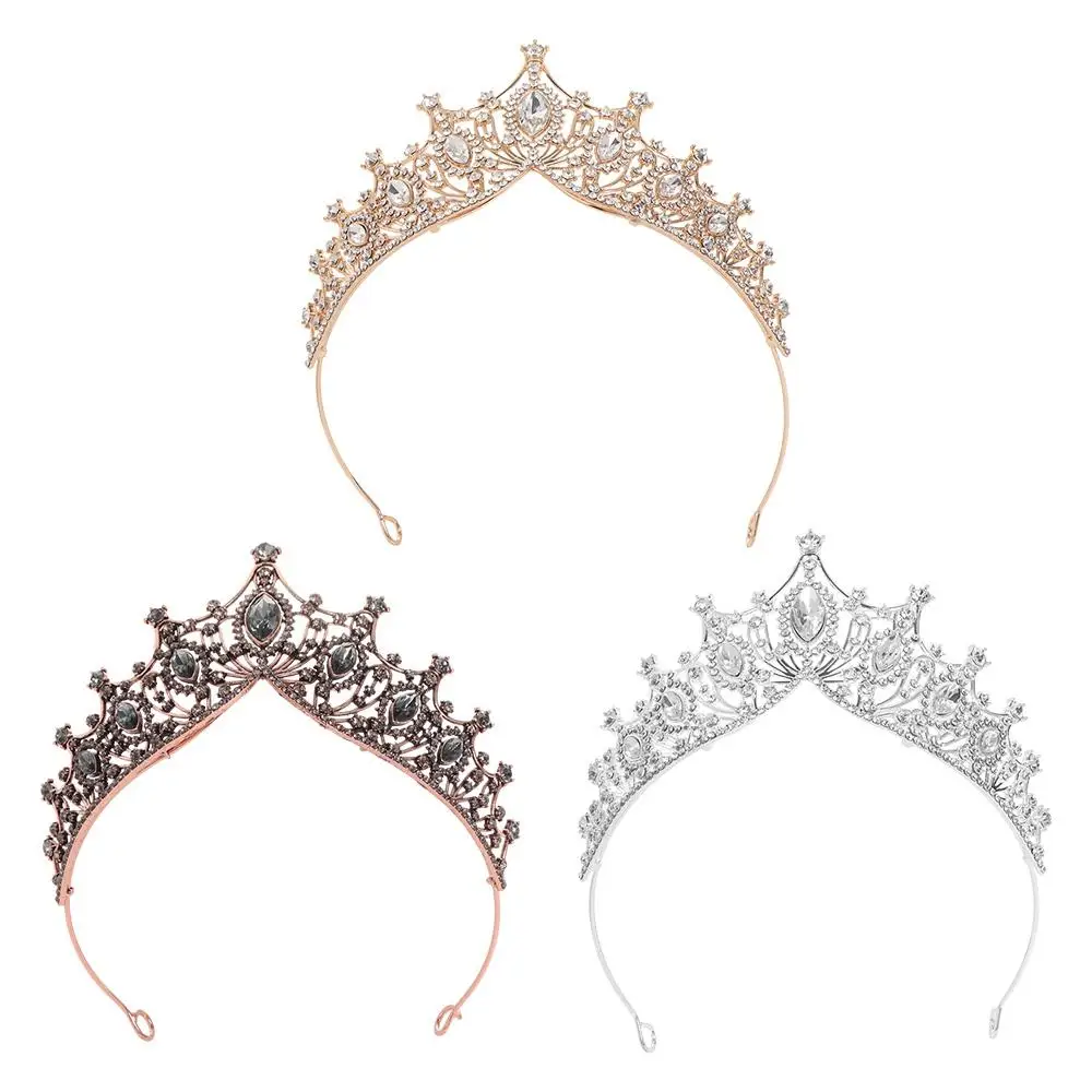 Wedding Headband Temperament Brid Headband Head Wrap Crown Headband Women Hair Hoop Princess Headband Baroque Korean Hairbands