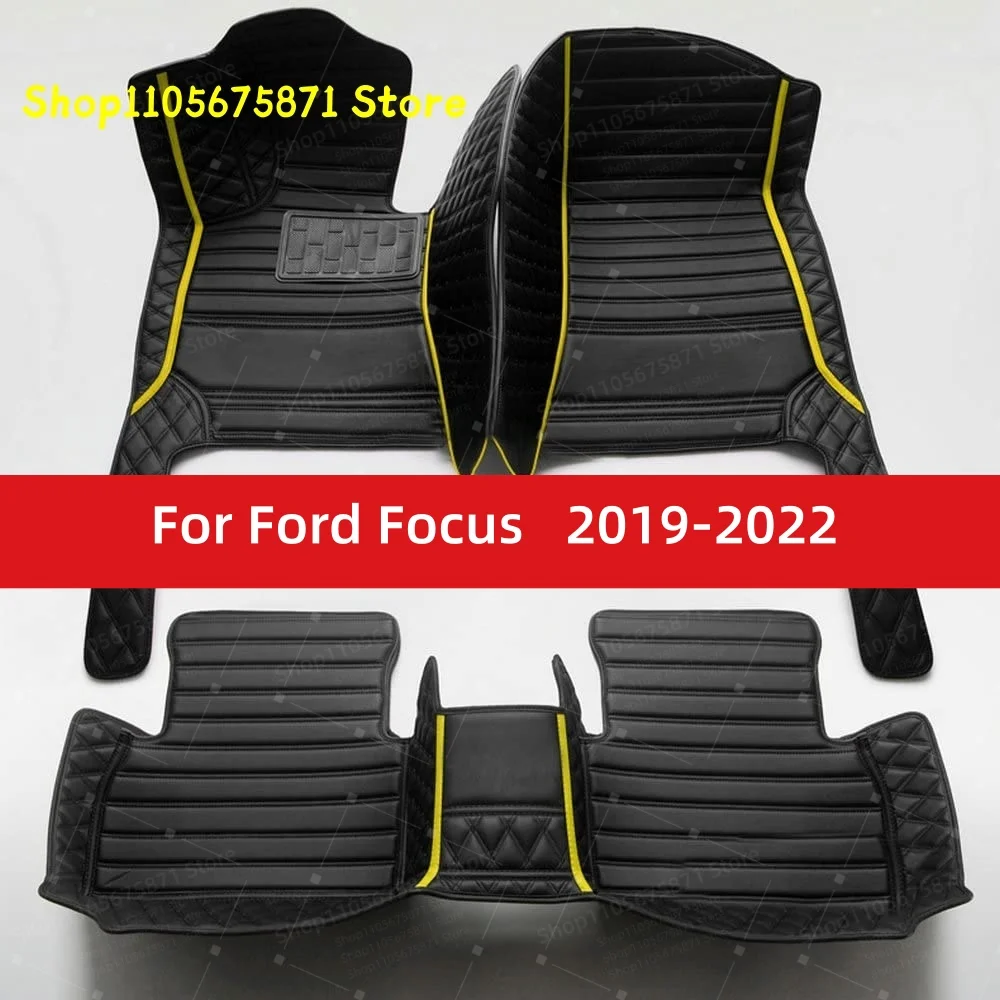 Custom Car Floor Mats Fit For Ford Focus 2019 2020 2021 2022 Car Mat Accessories Mats Carpets