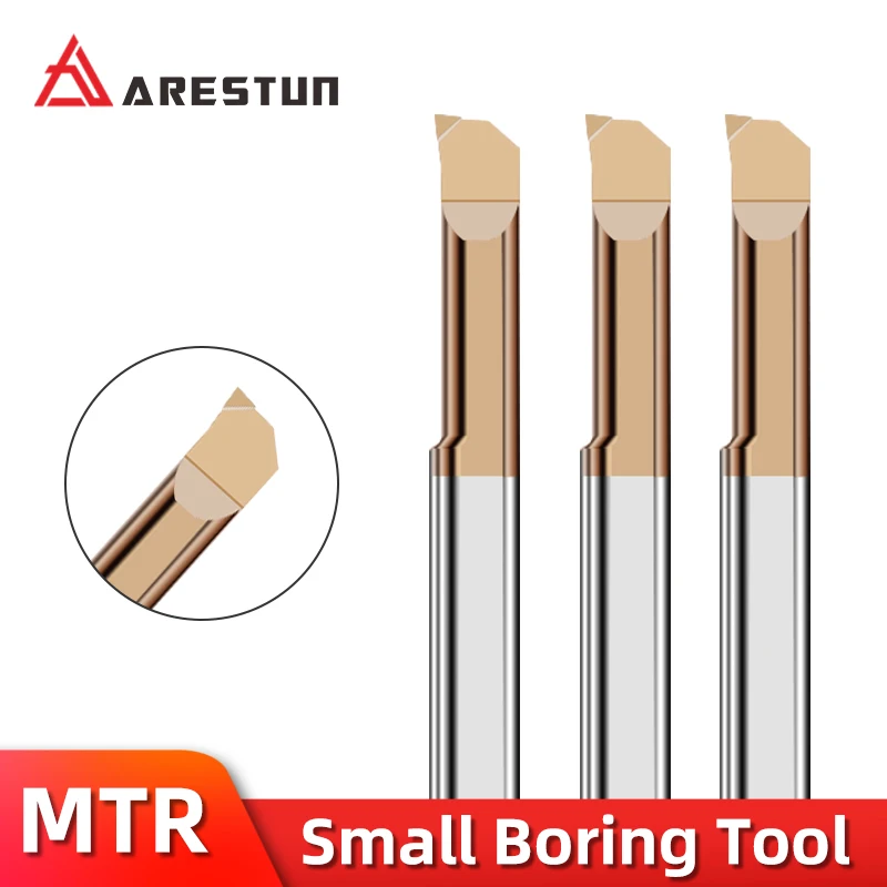 MTR Small Bore Boring Tool Aseismic Carbide Micro Diameter Internal tungsten steel alloy shockproof tool bar CNC Lathe