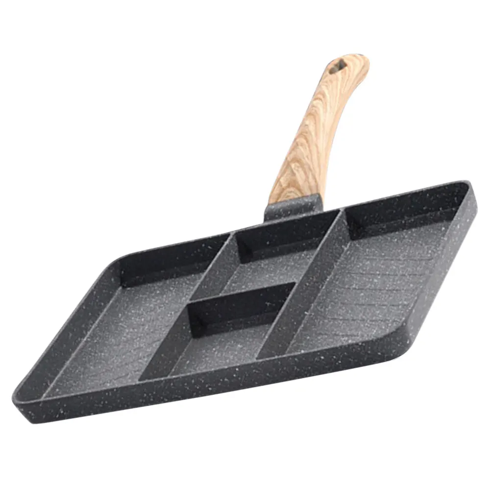 

Nonstick Egg Pan Premium Material Breakfast Steak Frying Easy Clean Anti Scalding Handle Kitchen Cookware Aluminum Alloy
