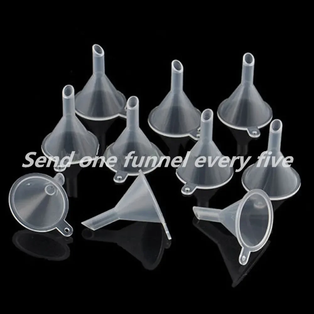 5pcs 3/5/10/15/20/30/50/60/100/120ml Plastic eliquid Vape Juice Dropper Bottles Soft PE with Childproof Cap with 1 Funnel