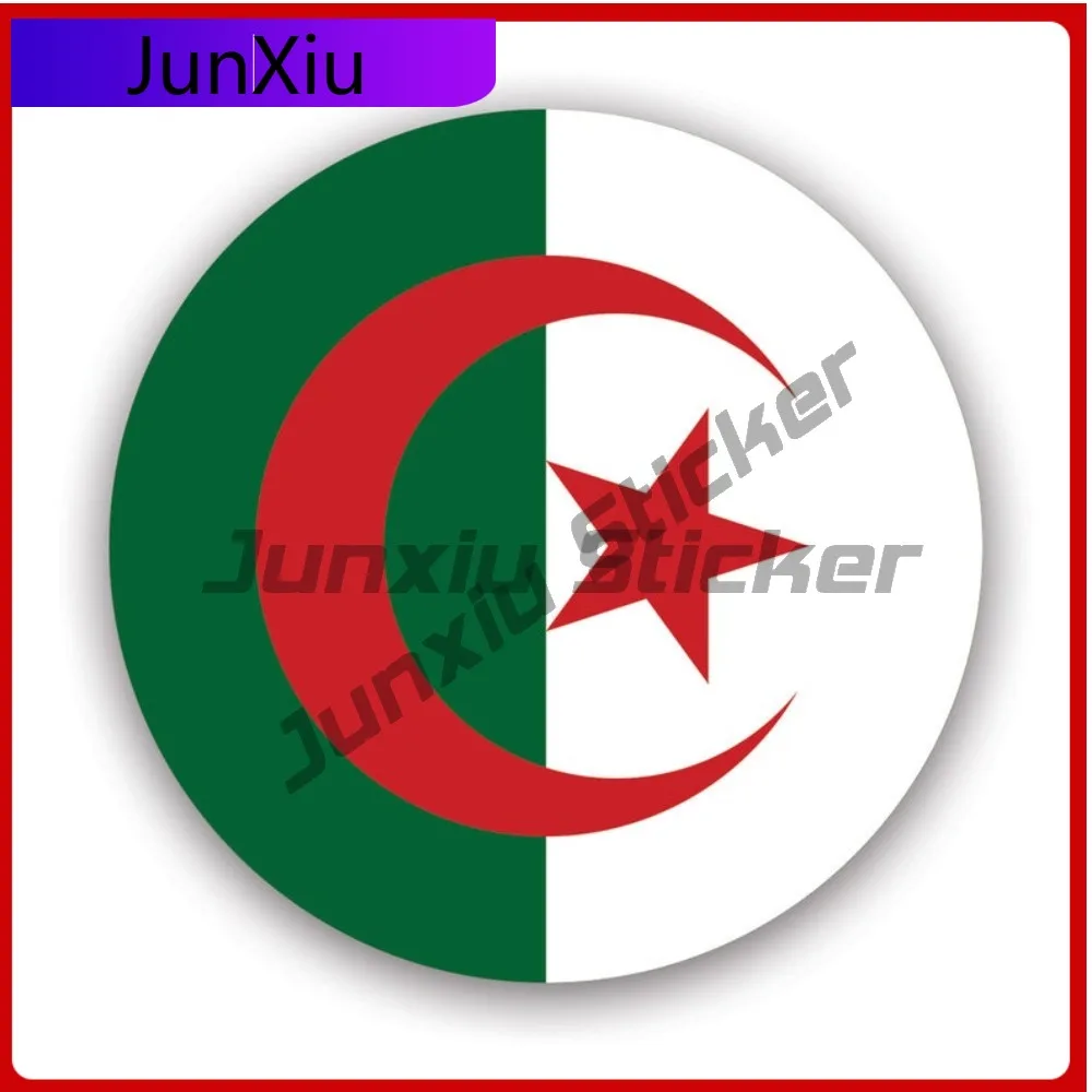 

Algerian Air Force Roundel Stickerwaterproof Outdoor Cute Bumper Waterproof Vinyl Decal For Motocross Creative Creative Decor