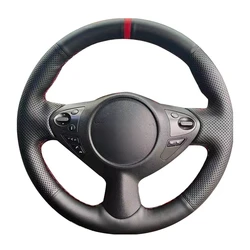 Non-Slip PU Leather Braid Car Steering Wheel Cover For Infiniti FX FX35 FX37 FX50 2009-2013 QX70 Nissan Juke 370Z Note (UK)