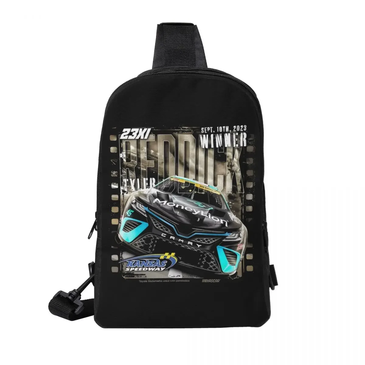 

Tyler Reddick 45, рюкзак на ремне через плечо, нагрудная сумка, регулируемый рюкзак для путешествий и пешего туризма, уличный рюкзак для женщин и мужчин