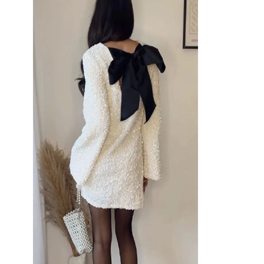 

Faion Sequin Long Dr for Women Cleanfit H Version Tee-quarter Sve Linen Material Ciwalk Suitable