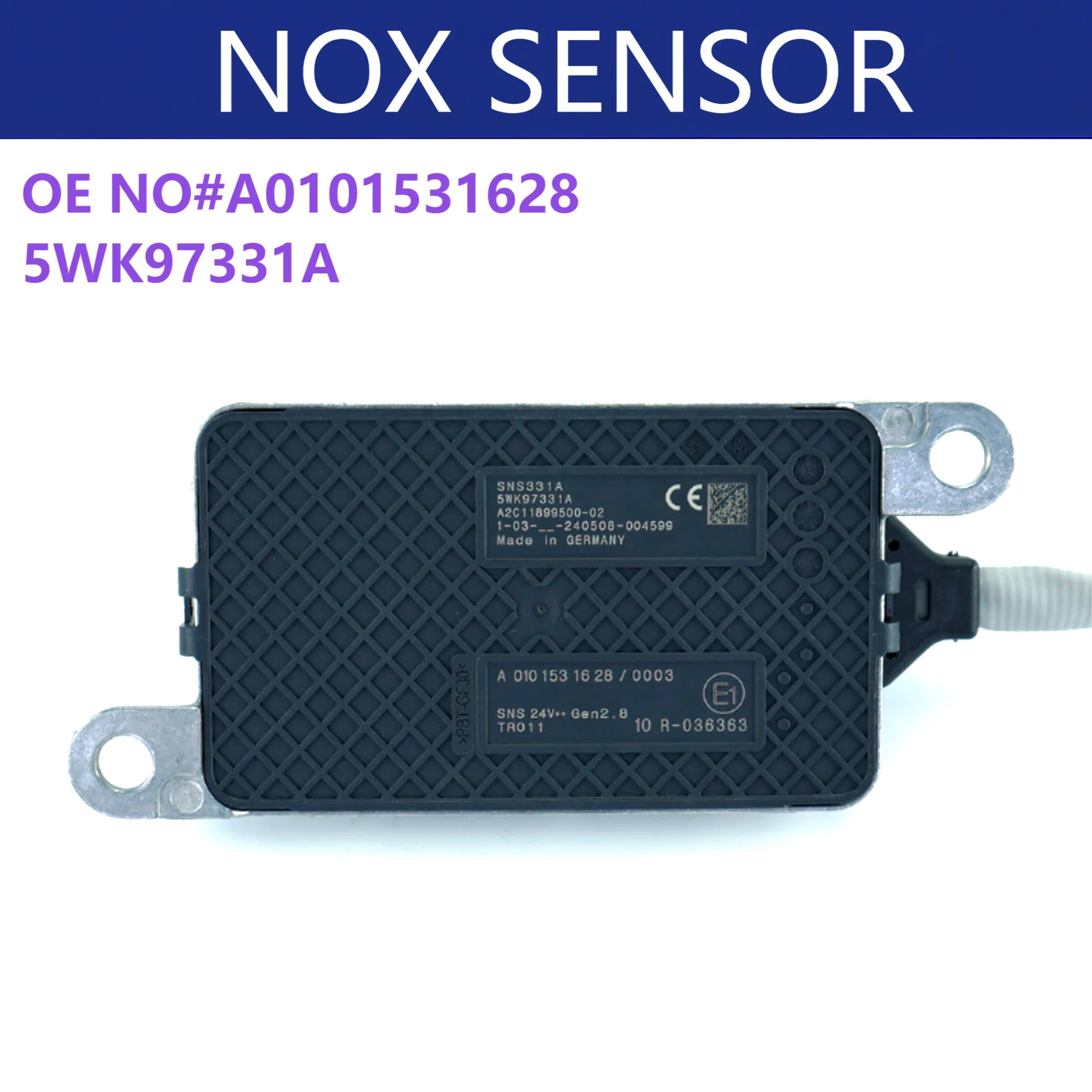 

High Quality Chips for NGK Probe A0101531628 5WK97331A 0101531628 Nox Oxygen Sensor For Mercedes-Benz Actros Axor Euro 6 Trcuk