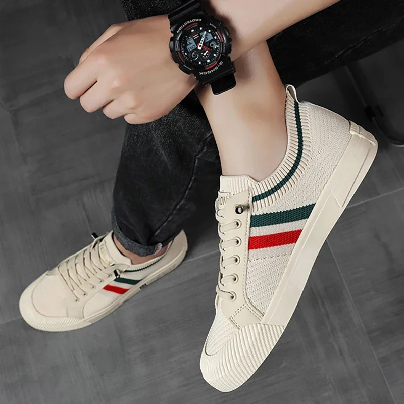 Loafers Licht Ademende Duurzame Demping Anti-Slip Outsole Flats Schoenen Mode Mannen Stijlvolle Schoen Heren Casual Dagelijkse Sneakers