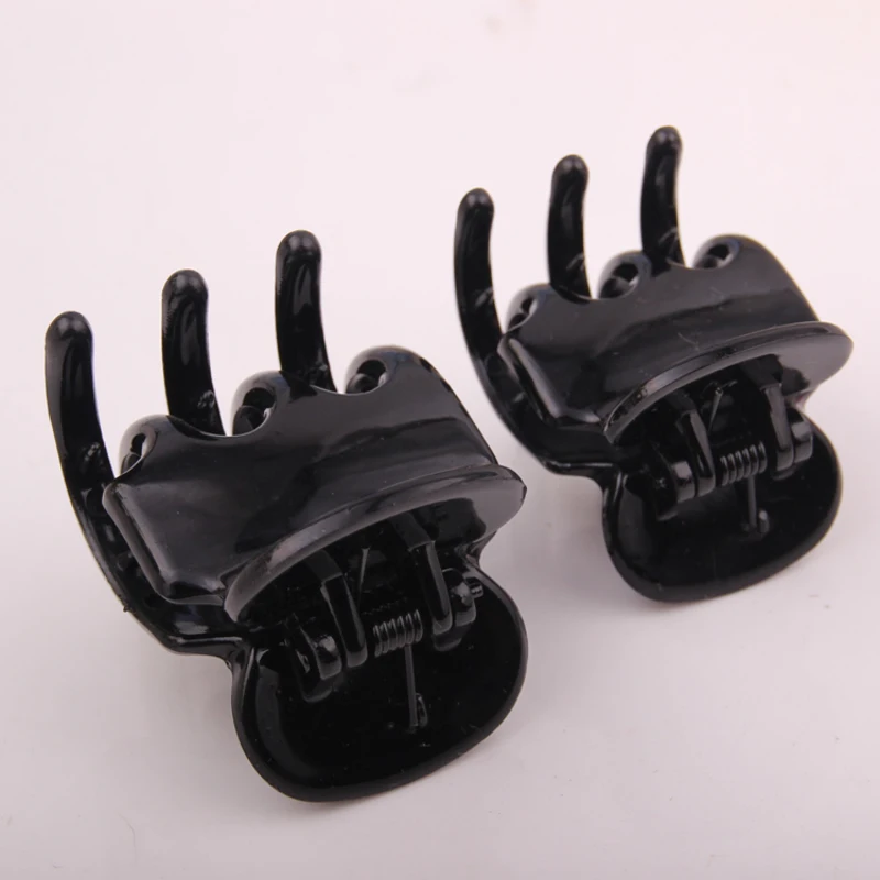 2 Pieces Hair Claw Clips for Thick Hair Plastic Ponytail Holder for Women Hairdressing Salon Tool Crab for Hair Summer Headwear